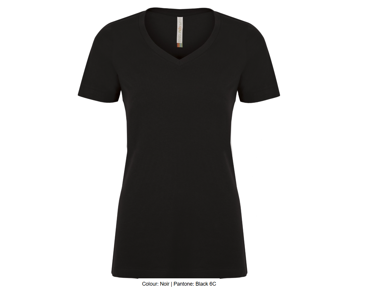 ATCMC EUROSPUNMD T-SHIRT FILÉ COL EN V POUR FEMMES. ATC8001L
