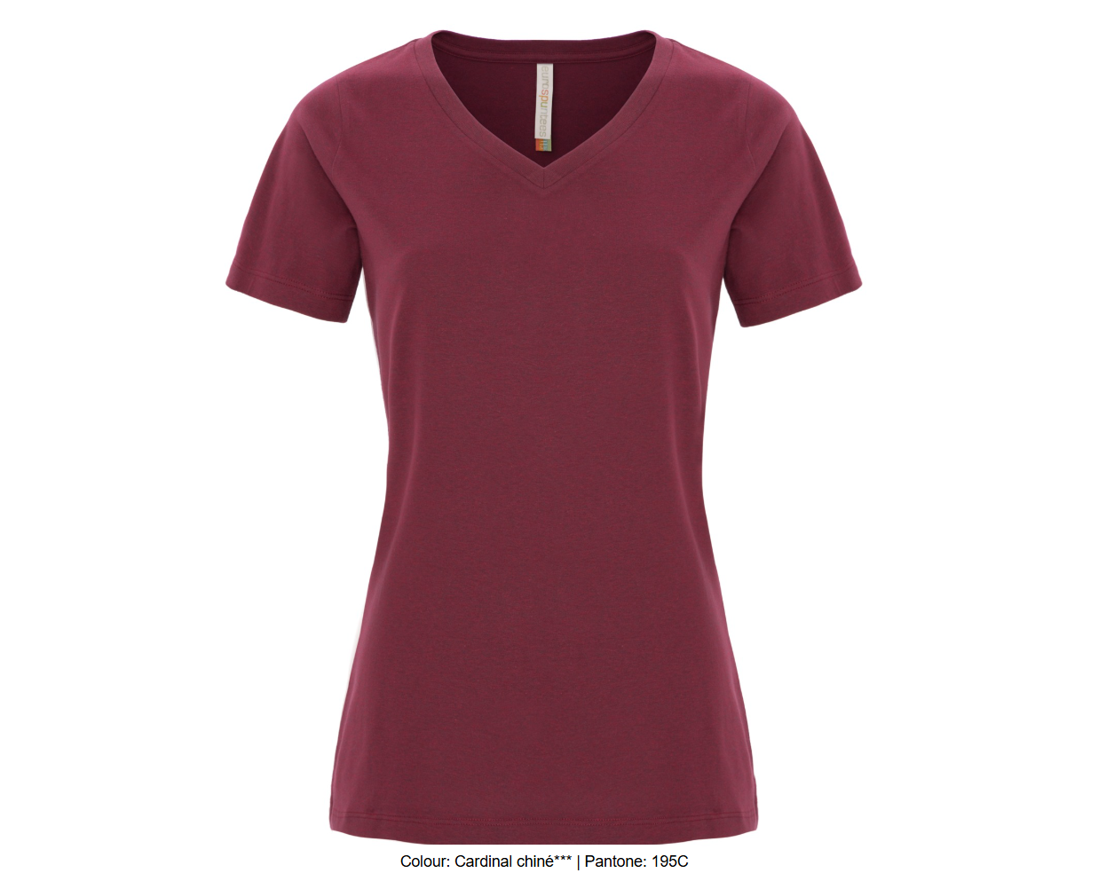 ATCMC EUROSPUNMD T-SHIRT FILÉ COL EN V POUR FEMMES. ATC8001L