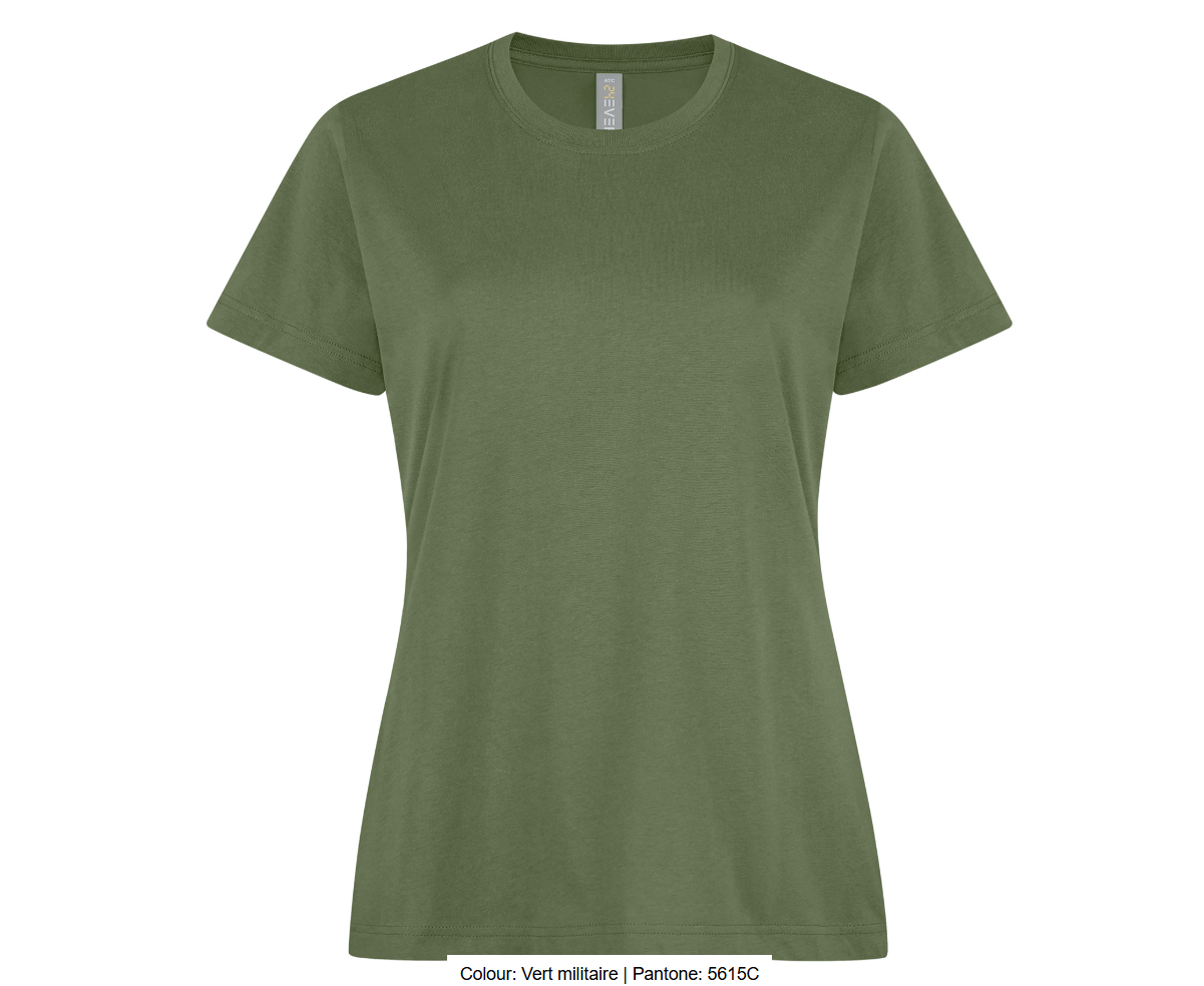 ATC 24EVERMC T-SHIRT COTON FILÉ POUR FEMMES. 24EVERL