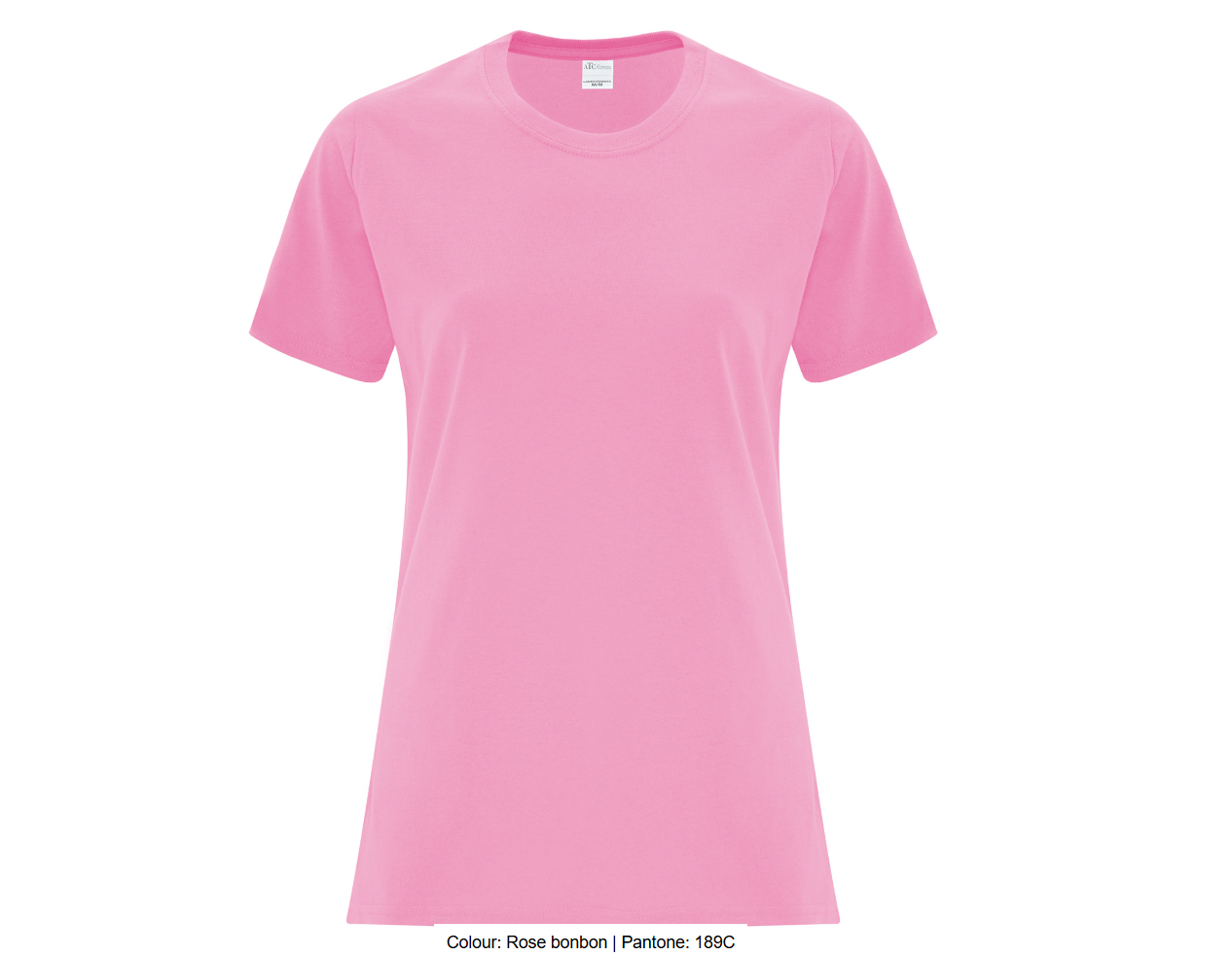 ATCMC T-SHIRT EVERYDAY COTTON POUR FEMMES. ATC1000L