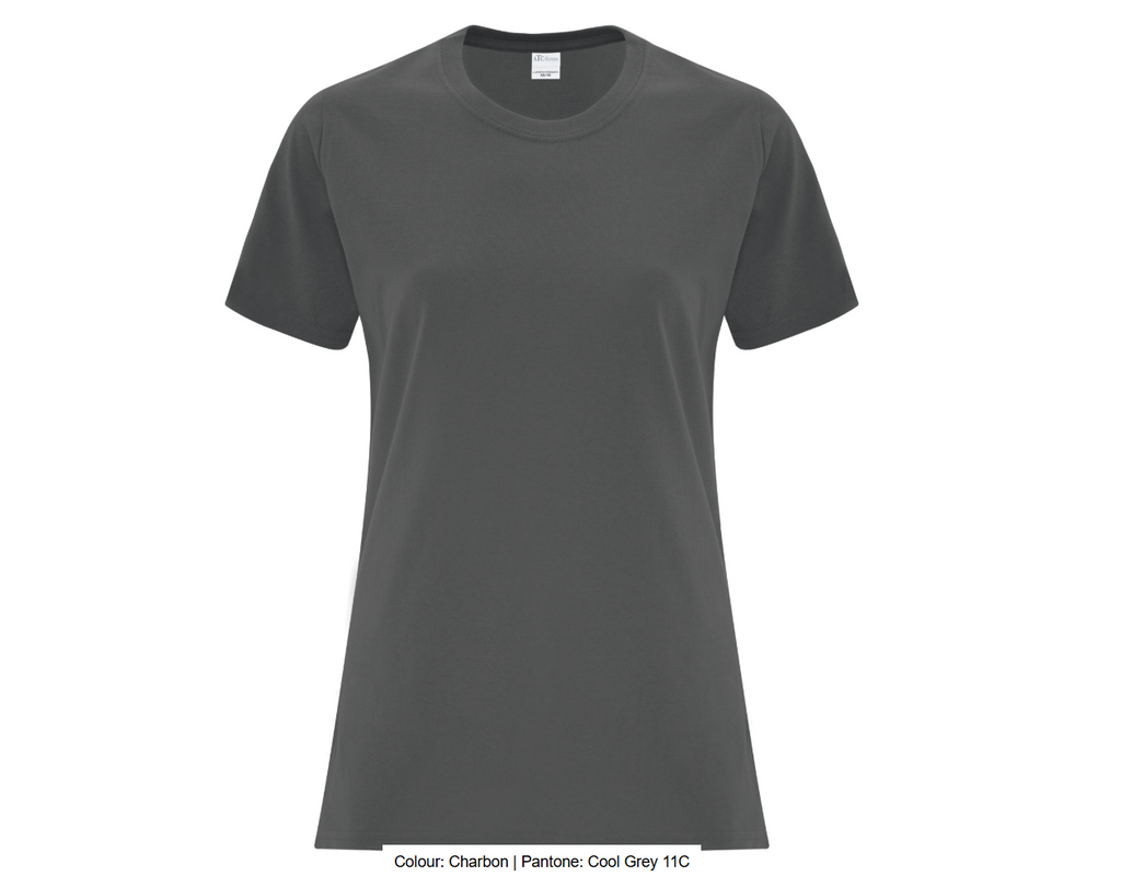 ATCMC T-SHIRT EVERYDAY COTTON POUR FEMMES. ATC1000L