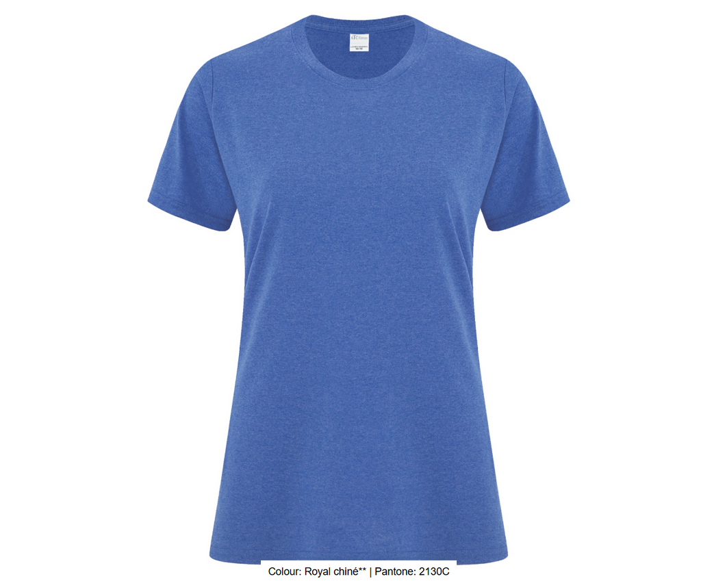 ATCMC T-SHIRT EVERYDAY COTTON POUR FEMMES. ATC1000L