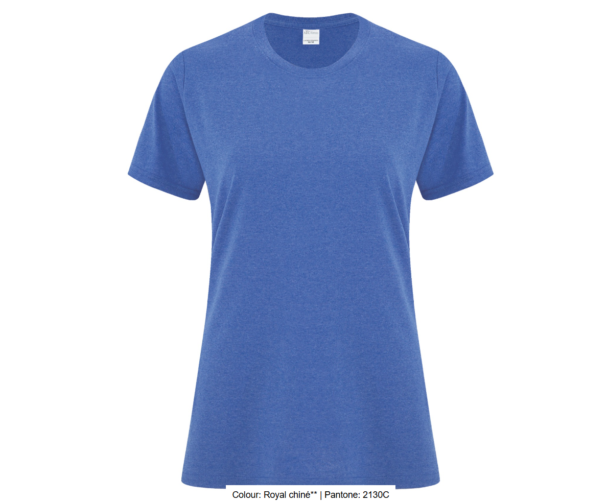 ATCMC T-SHIRT EVERYDAY COTTON POUR FEMMES. ATC1000L