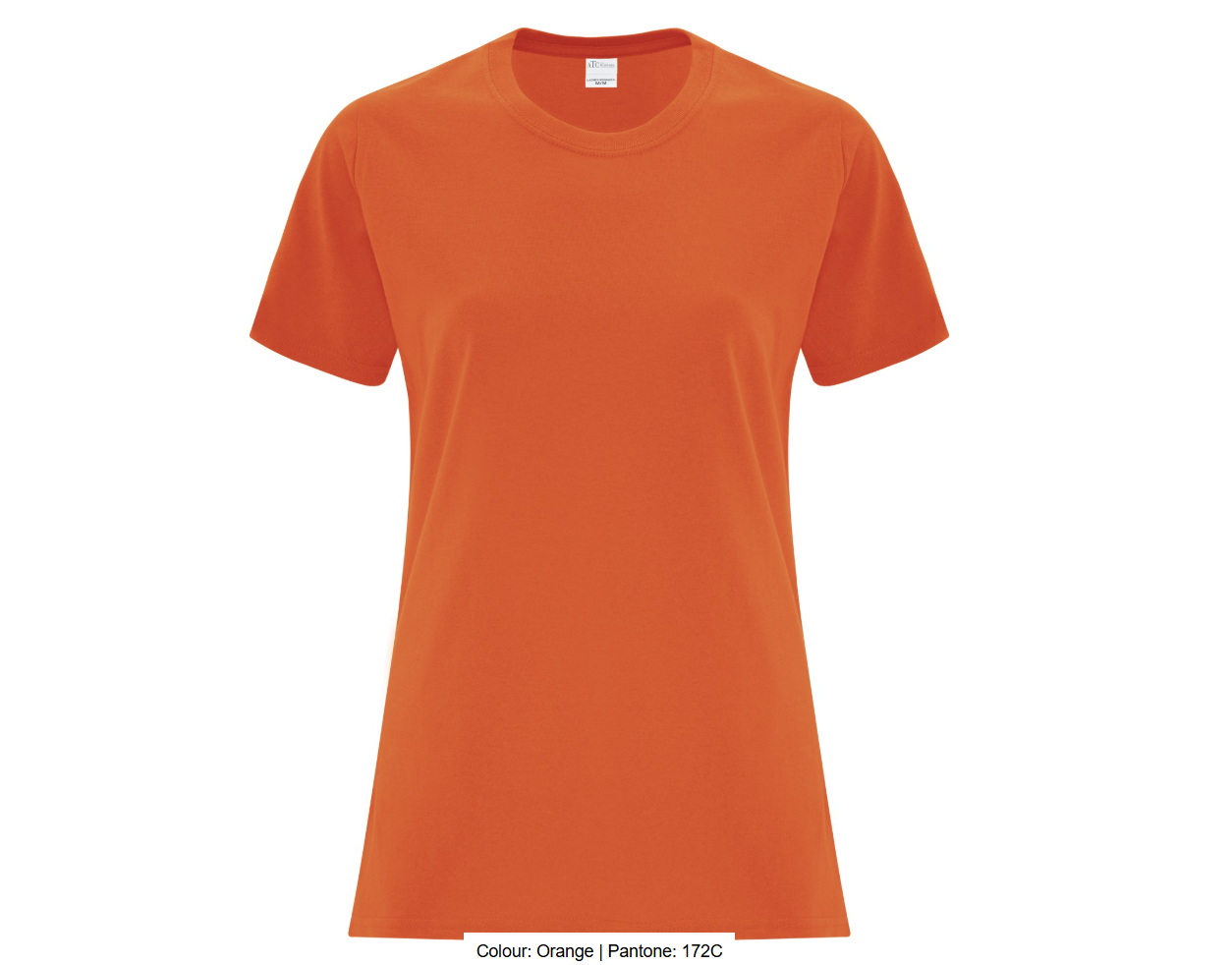 ATCMC T-SHIRT EVERYDAY COTTON POUR FEMMES. ATC1000L
