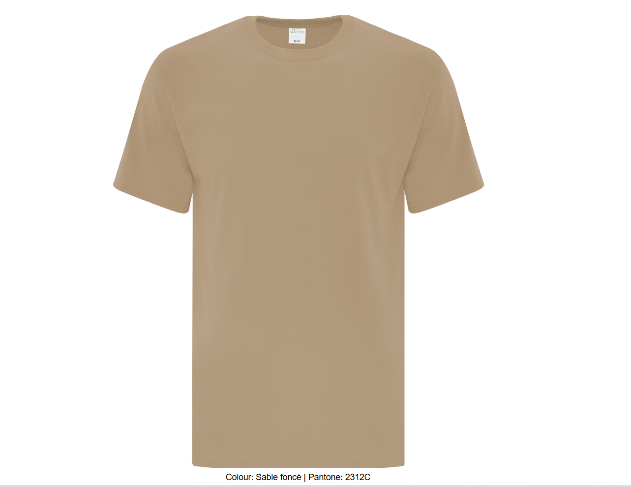 ATCMC T-SHIRT EVERYDAY COTTON. ATC1000