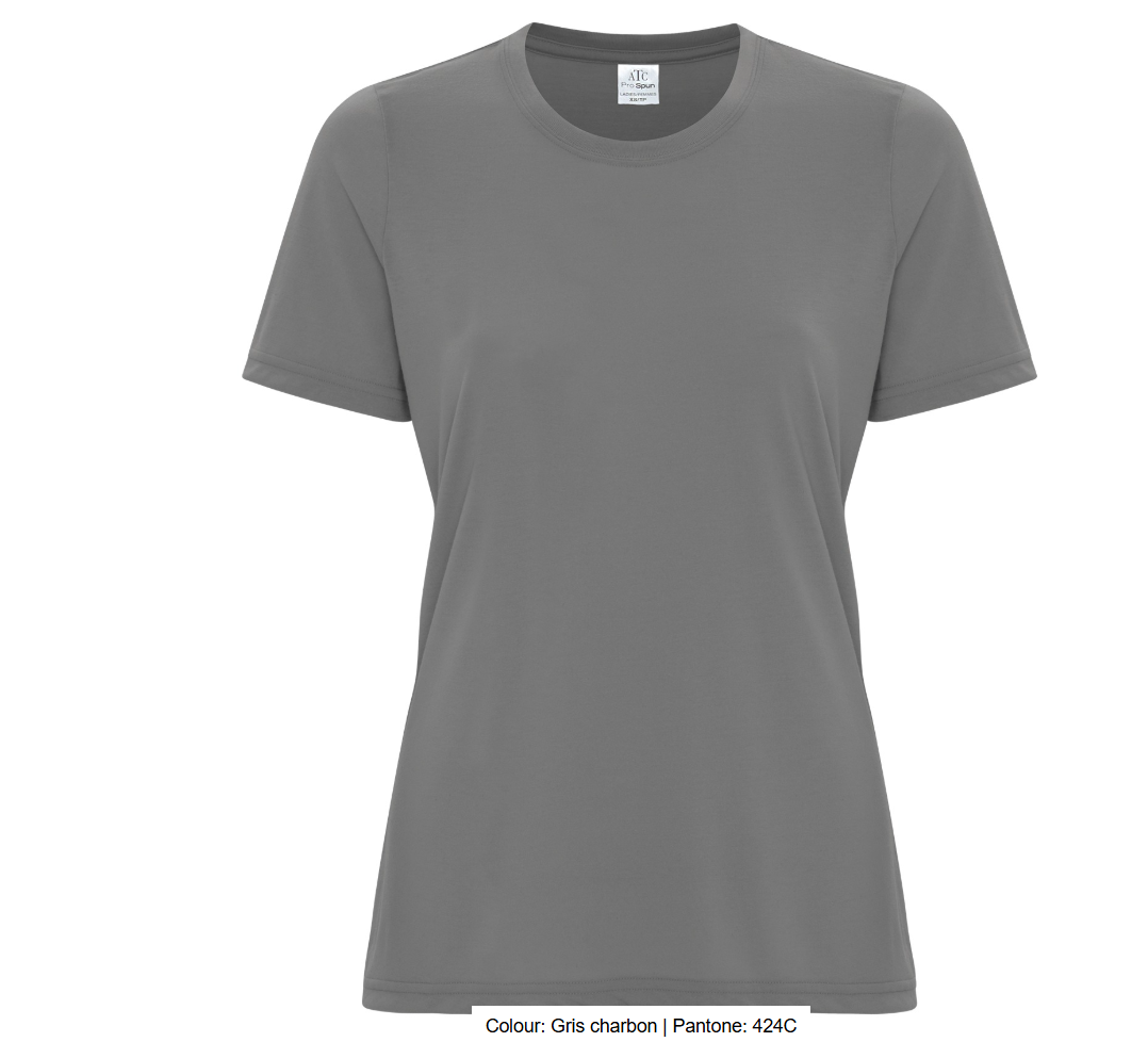 ATCMC T-SHIRT PRO SPUNMD POUR FEMMES. ATC3600L