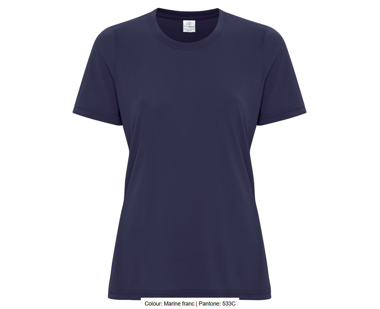 ATCMC T-SHIRT PRO SPUNMD POUR FEMMES. ATC3600L
