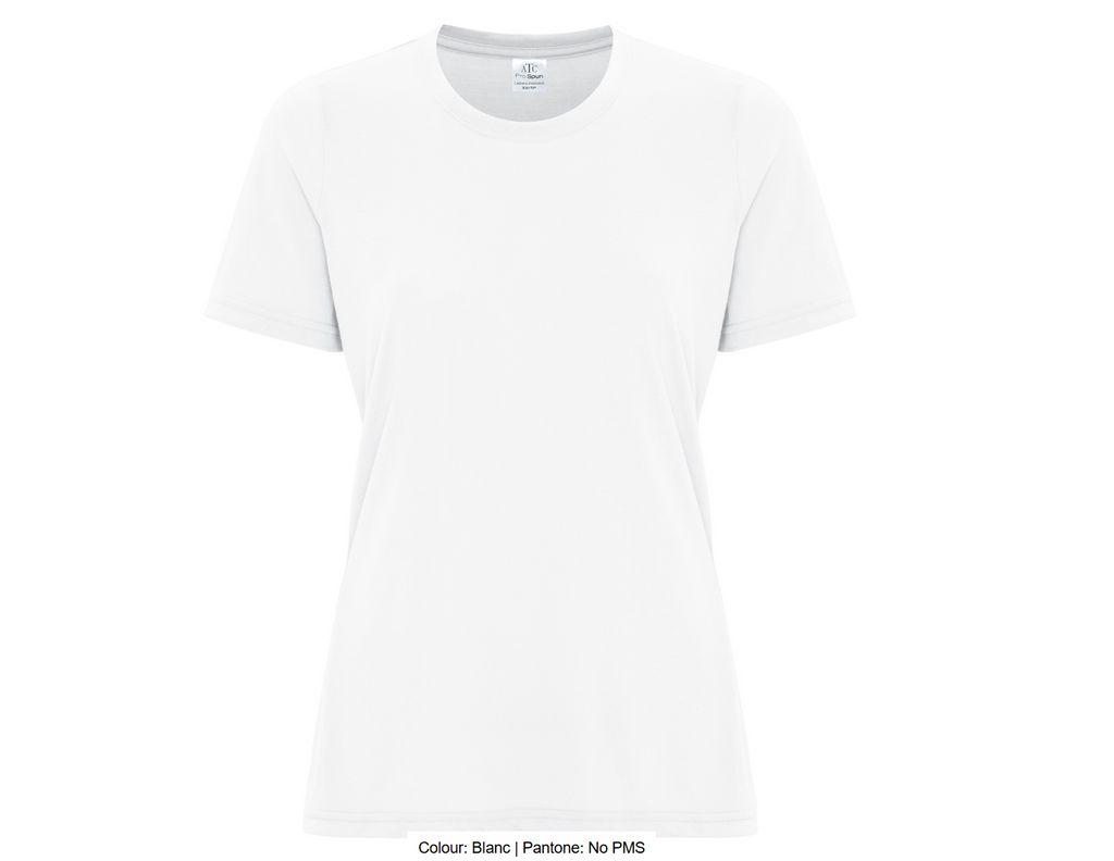 ATCMC T-SHIRT PRO SPUNMD POUR FEMMES. ATC3600L