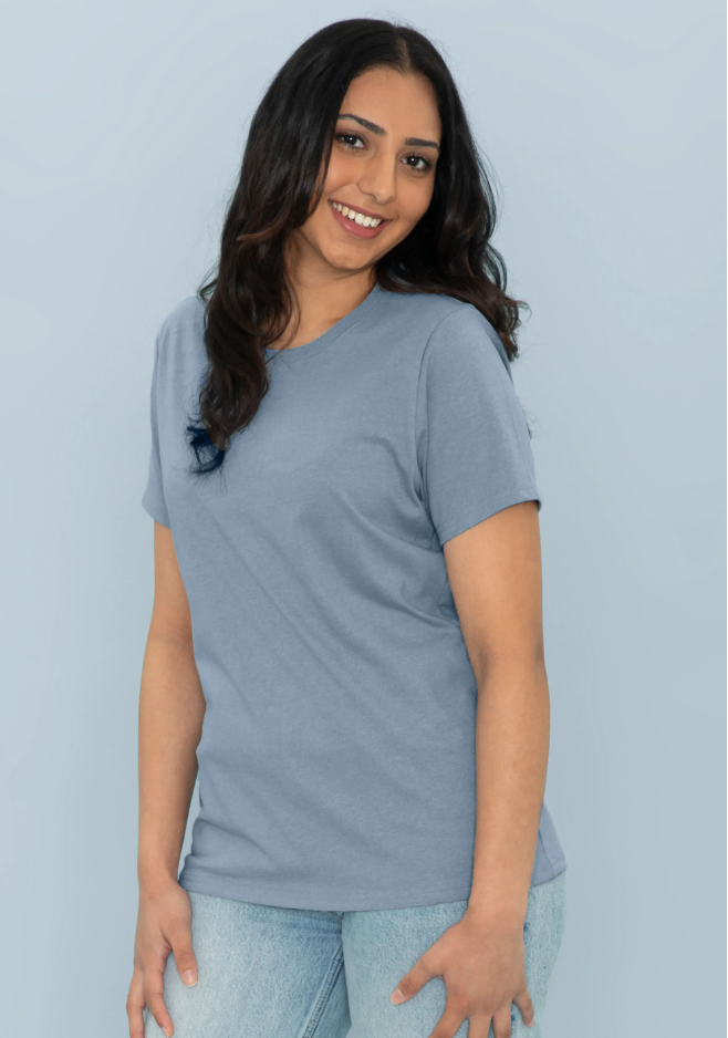 ATCMC EARTH WASHMD T-SHIRT POUR FEMMES. ATC6040L