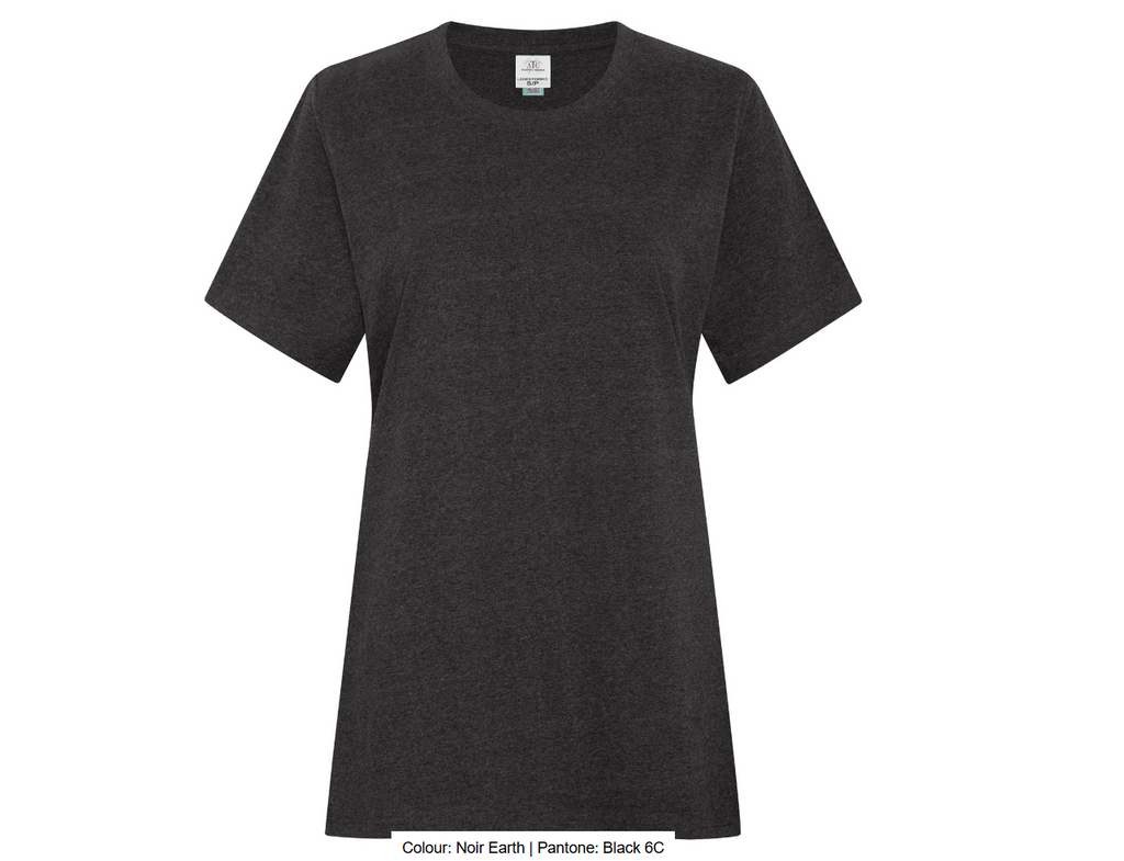 ATCMC EARTH WASHMD T-SHIRT POUR FEMMES. ATC6040L