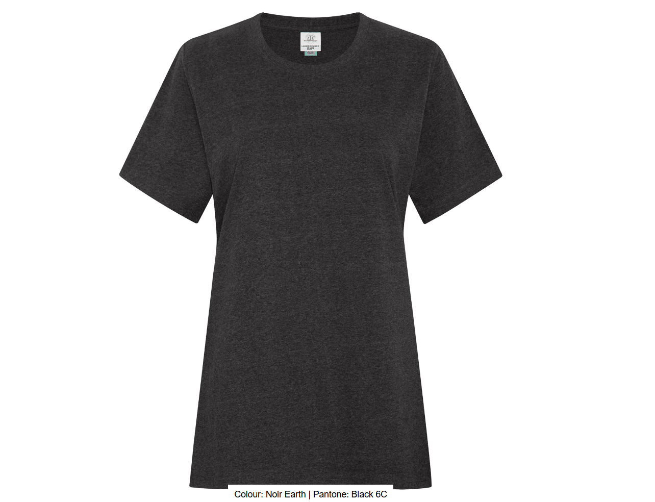 ATCMC EARTH WASHMD T-SHIRT POUR FEMMES. ATC6040L