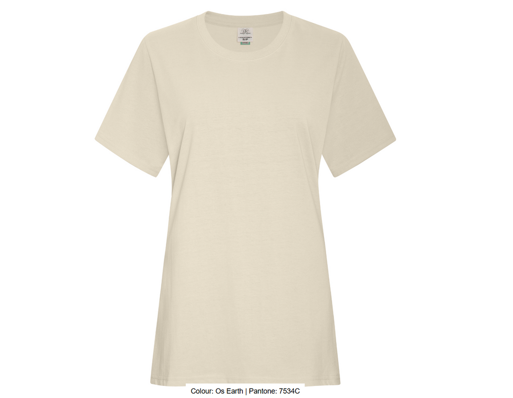ATCMC EARTH WASHMD T-SHIRT POUR FEMMES. ATC6040L