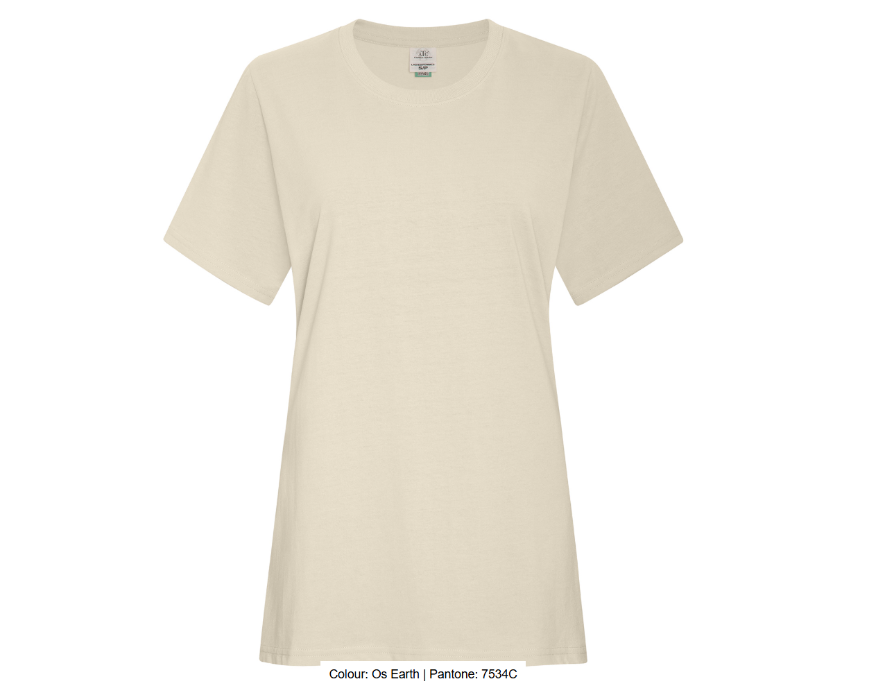 ATCMC EARTH WASHMD T-SHIRT POUR FEMMES. ATC6040L