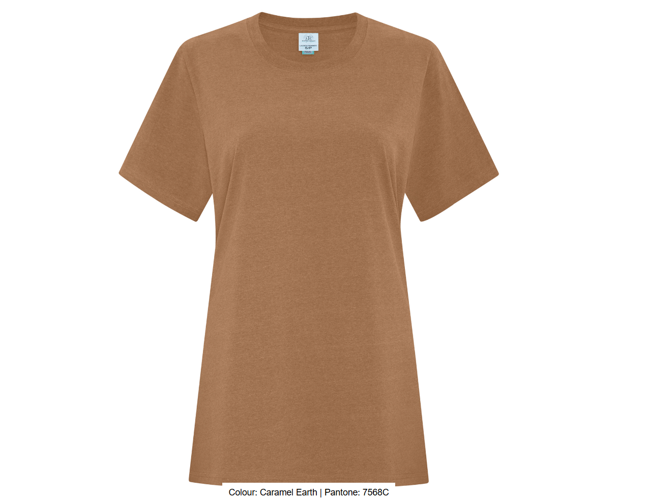 ATCMC EARTH WASHMD T-SHIRT POUR FEMMES. ATC6040L