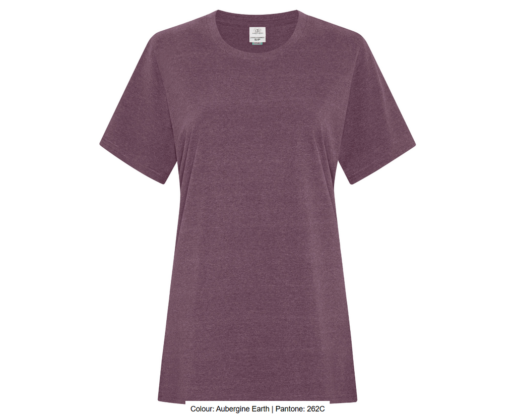 ATCMC EARTH WASHMD T-SHIRT POUR FEMMES. ATC6040L