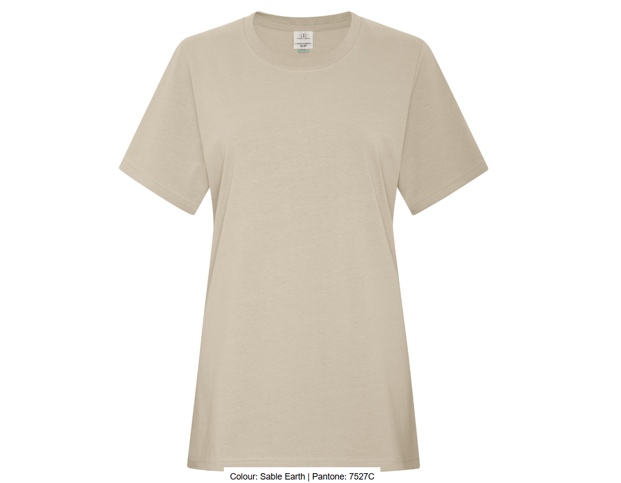 ATCMC EARTH WASHMD T-SHIRT POUR FEMMES. ATC6040L