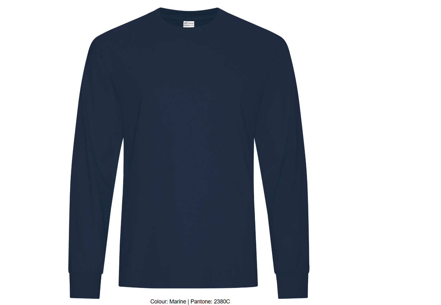 ATCMC T-SHIRT À MANCHES LONGUES EVERYDAY COTTON BLEND. ATC5015