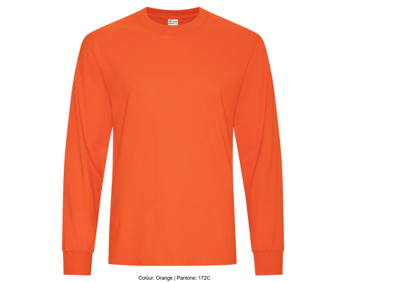ATCMC T-SHIRT À MANCHES LONGUES EVERYDAY COTTON BLEND. ATC5015