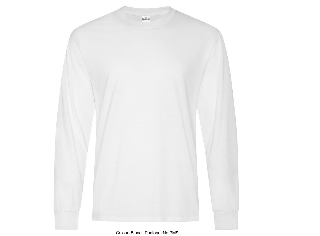 ATCMC T-SHIRT À MANCHES LONGUES EVERYDAY COTTON BLEND. ATC5015
