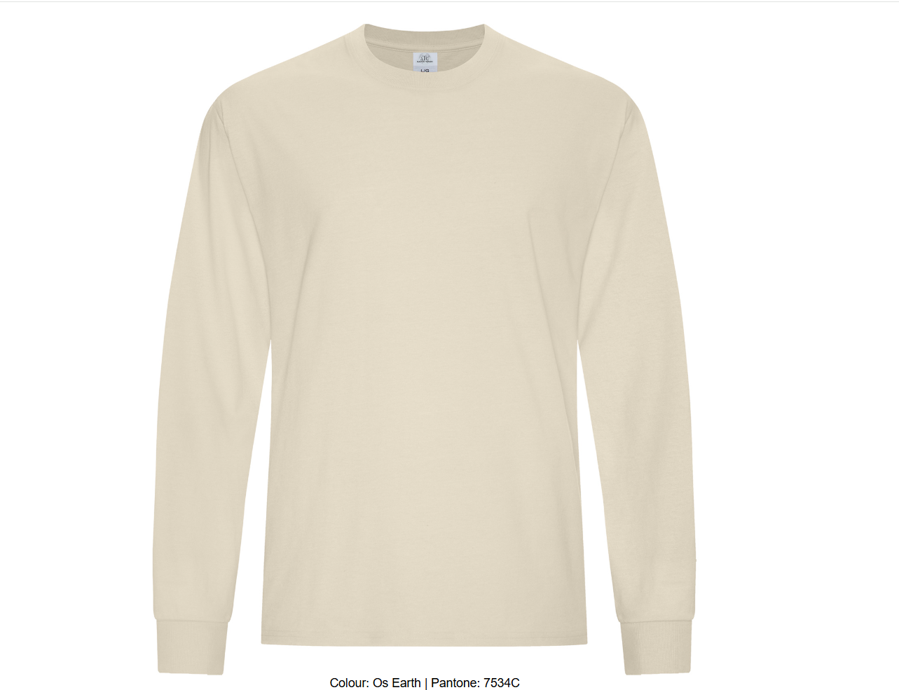 ATCMC EARTH WASHMD T-SHIRT À MANCHES LONGUES. ATC6015