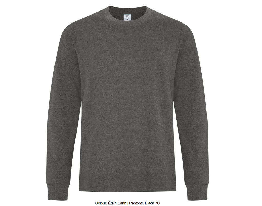 ATCMC EARTH WASHMD T-SHIRT À MANCHES LONGUES. ATC6015
