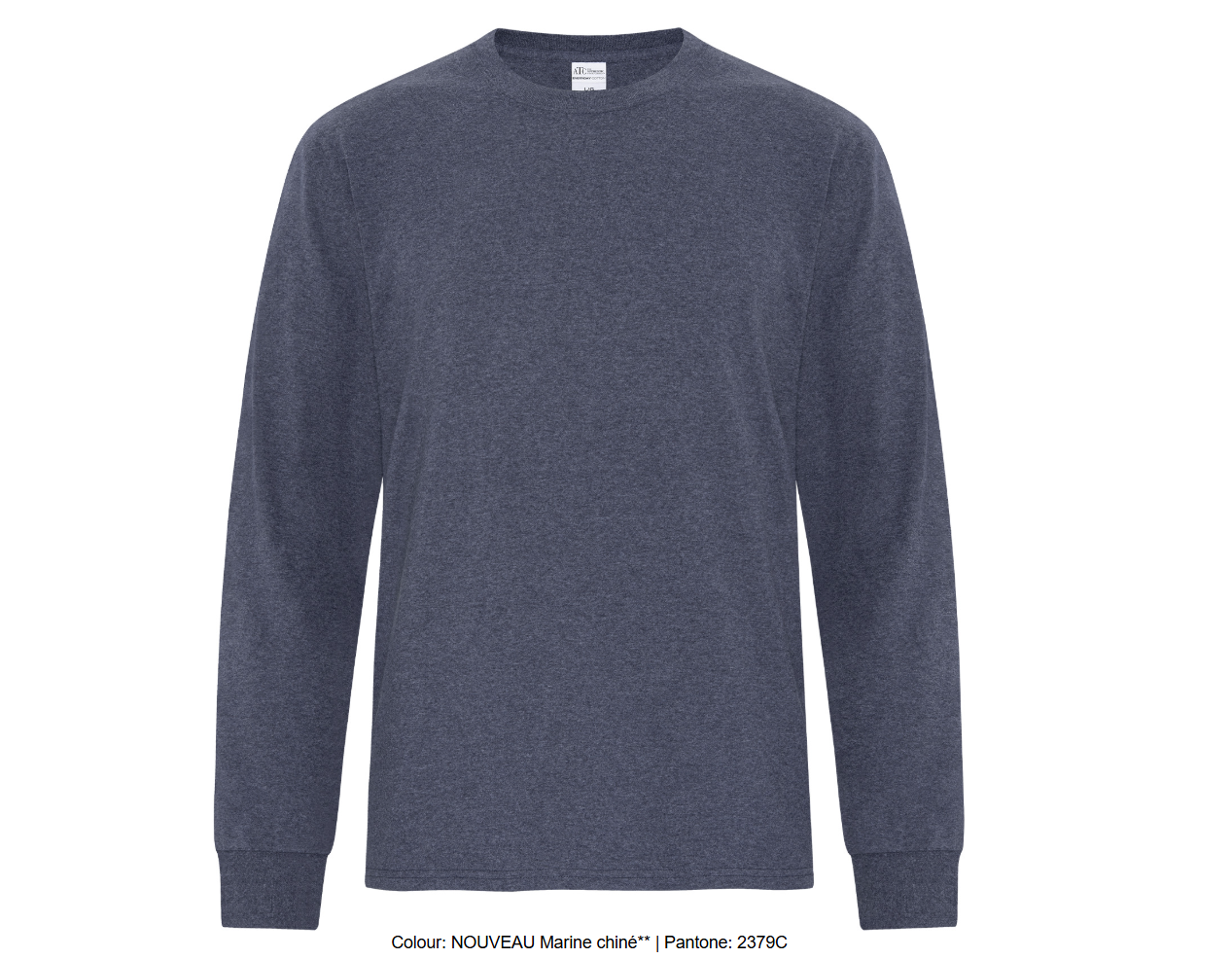 ATCMC T-SHIRT À MANCHES LONGUES EVERYDAY COTTON. ATC1015