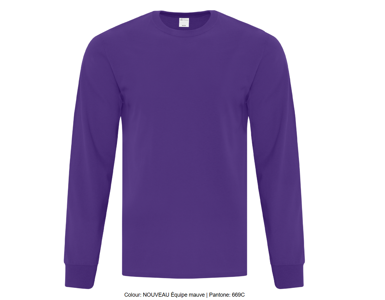 ATCMC T-SHIRT À MANCHES LONGUES EVERYDAY COTTON. ATC1015