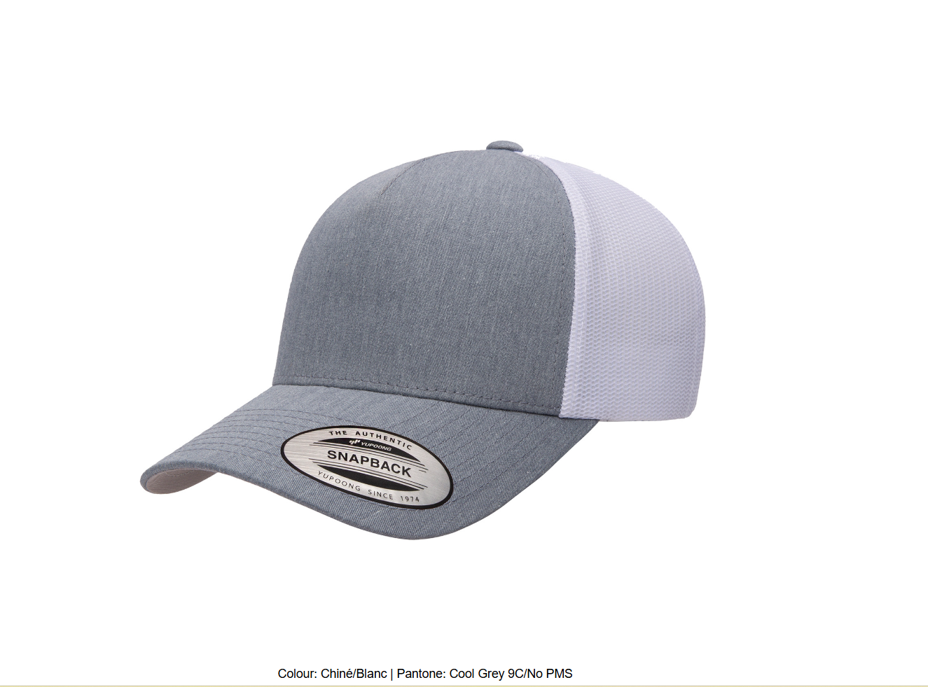 ATCMC YP CLASSICSMD CASQUETTE TRUCKER RETRO À CINQ PANNEAUX. ATC6506