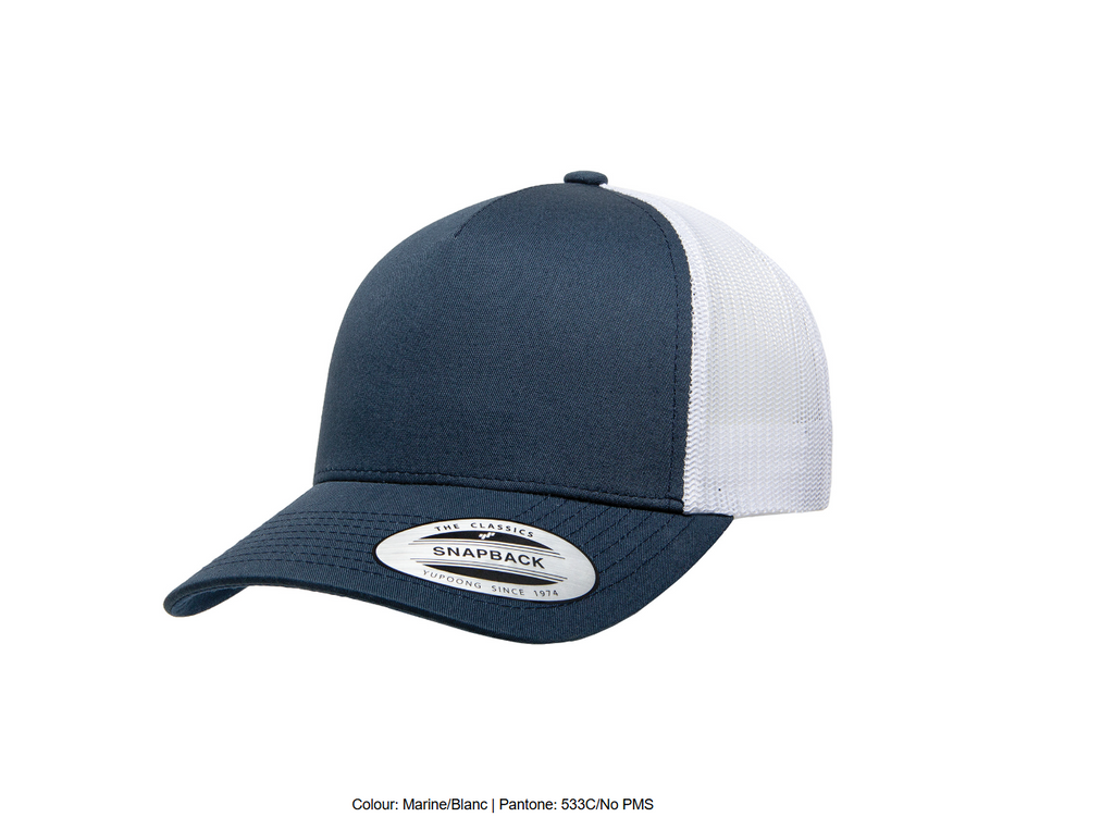 ATCMC YP CLASSICSMD CASQUETTE TRUCKER RETRO À CINQ PANNEAUX. ATC6506