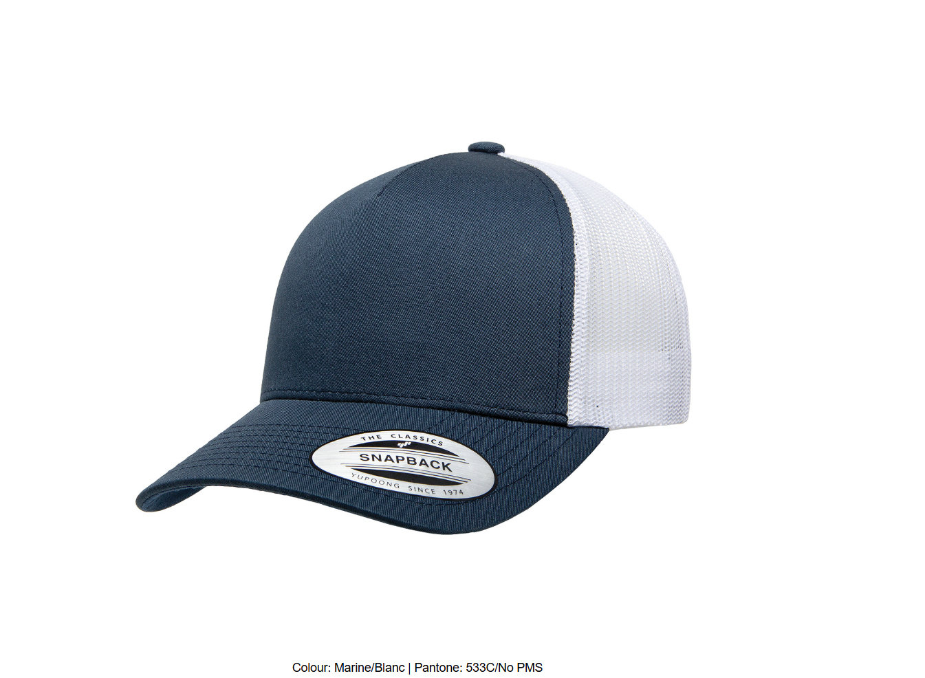 ATCMC YP CLASSICSMD CASQUETTE TRUCKER RETRO À CINQ PANNEAUX. ATC6506
